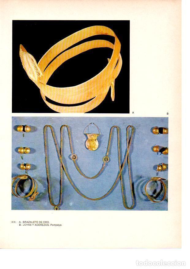 Otros art&iacute;culos de coleccionismo en papel: LAMINA 27808: Pompeya. Joyas de oro - Raymonde de Gans