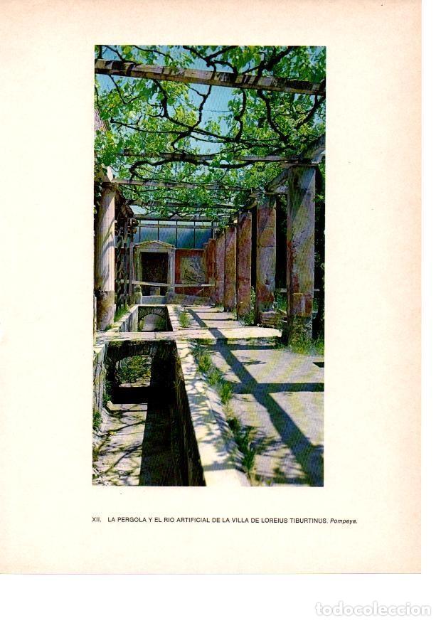 Otros art&iacute;culos de coleccionismo en papel: LAMINA 27801: Villa de Loreius Tiburtinus, Pompeya - Raymonde de Gans