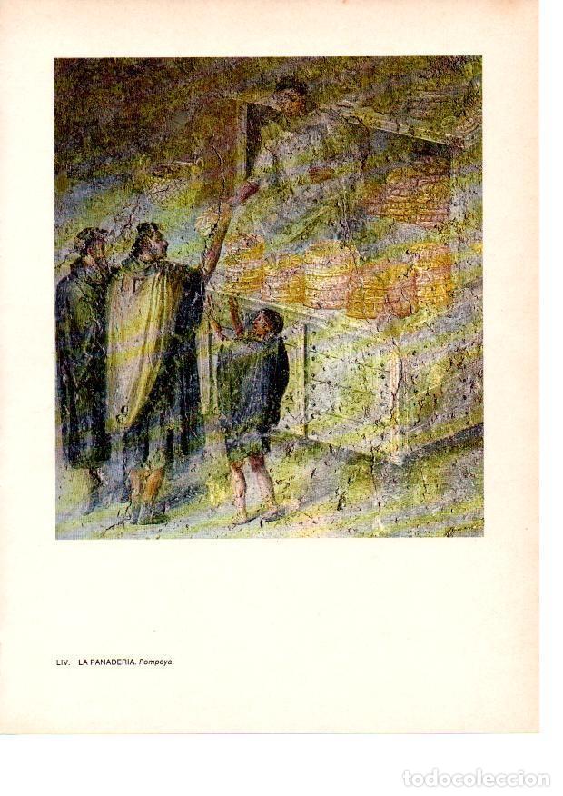 Otros art&iacute;culos de coleccionismo en papel: LAMINA 27843: La panaderia. Pompeya - Raymonde de Gans