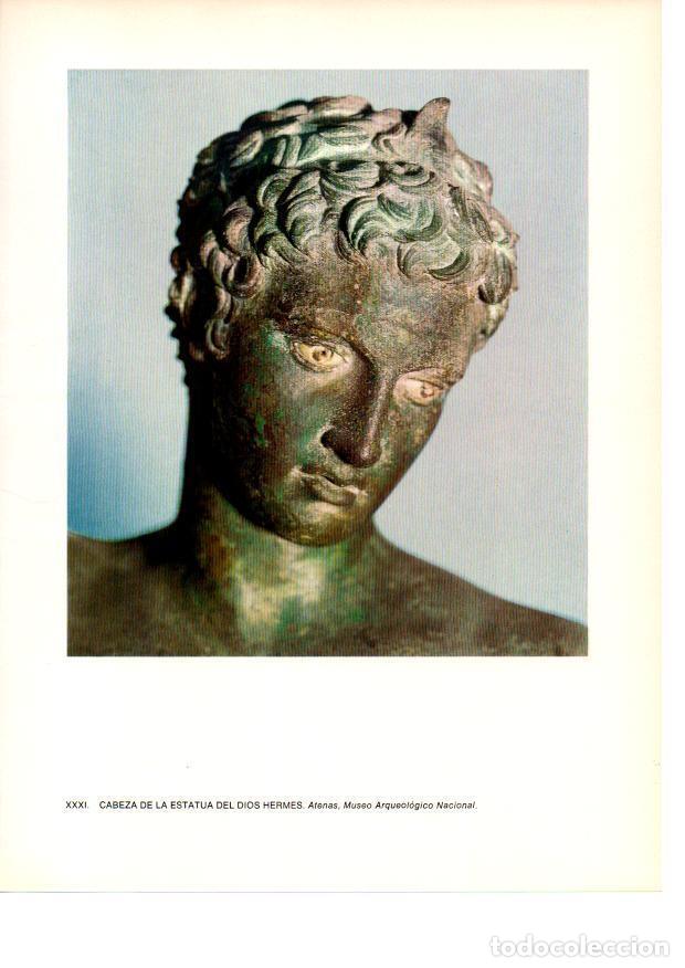Sammelleidenschaft Andere Papierartikel: LAMINA 27989: Cabeza del dios Hermes - Joel Schmidt