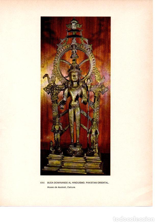 Otros art&iacute;culos de coleccionismo en papel: LAMINA 28039: Buda dominando al hinduismo, Pakistan - Raymonde de Gans