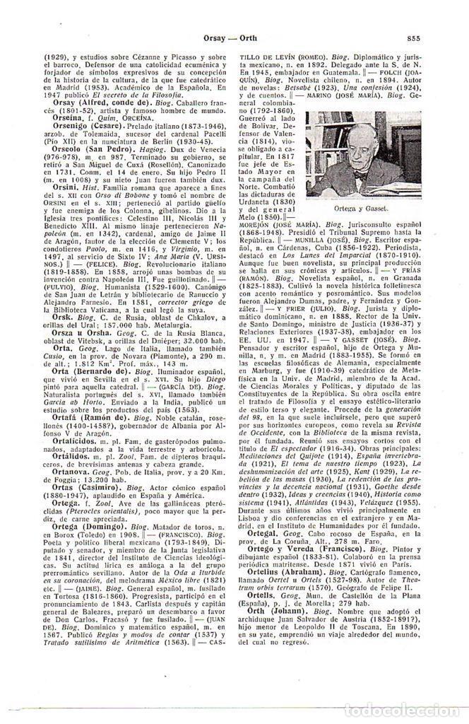 Otros art&iacute;culos de coleccionismo en papel: LAMINA 28772: Ortega y Gasset - VVAA