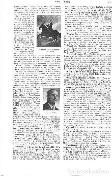 Otros art&iacute;culos de coleccionismo en papel: LAMINA 29211: El Duque de Wellington, por Goya y H. G. Wells - VVAA