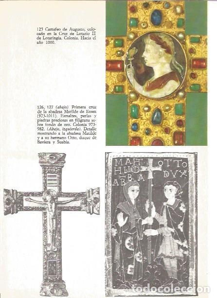 Otros art&iacute;culos de coleccionismo en papel: LAMINA V02583: Camafeo de Augusto en la Cruz de Lotario II de Lotaringia y cruz de la abadesa Matild