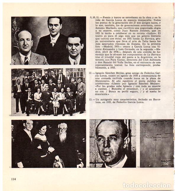 Otros art&iacute;culos de coleccionismo en papel: LAMINA 28310: Federico Garcia Lorca e Ignacio Mejias - Jose Luis Vila San Juan