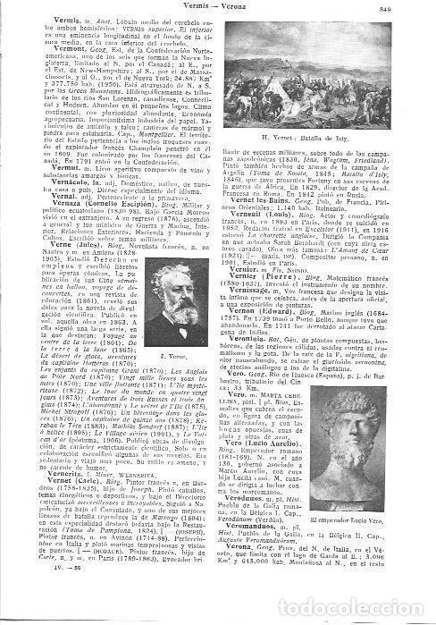 Otros art&iacute;culos de coleccionismo en papel: LAMINA 29180: Julio Verne y Batalla de Isly, por H. Vernet - VVAA