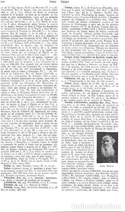 Otros art&iacute;culos de coleccionismo en papel: LAMINA 29106: Leon Tolstoi - VVAA