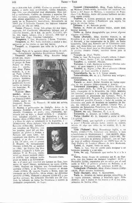 Sammelleidenschaft Andere Papierartikel: LAMINA 29077: El taller del artista, por Tassaert y Torquato Tasso - VVAA