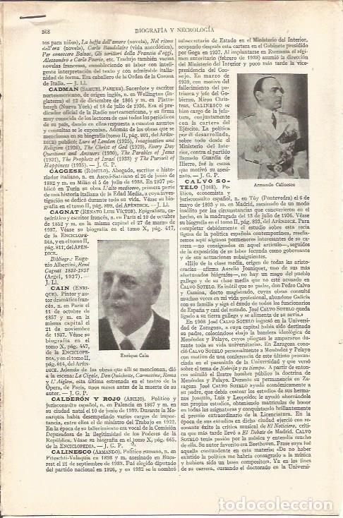 Sammelleidenschaft Andere Papierartikel: LAMINA V04245: Entrada Jose Calvo Sotelo - Varios