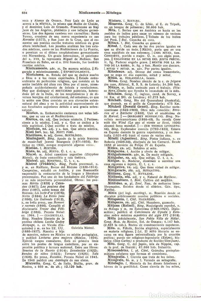 Otros art&iacute;culos de coleccionismo en papel: LAMINA 28693: Gabriela Mistral - VVAA