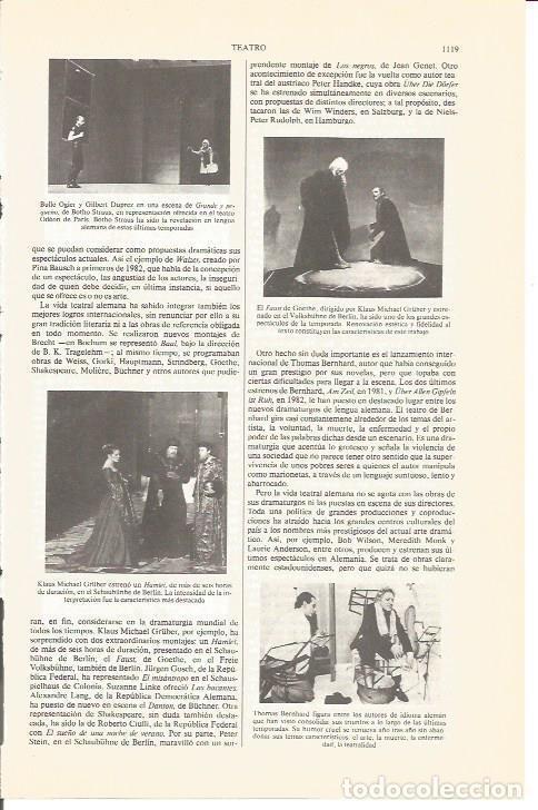 Otros art&iacute;culos de coleccionismo en papel: LAMINA V04942: Hamlet y el Faust de Goethe por K. Michael Gruber - Varios