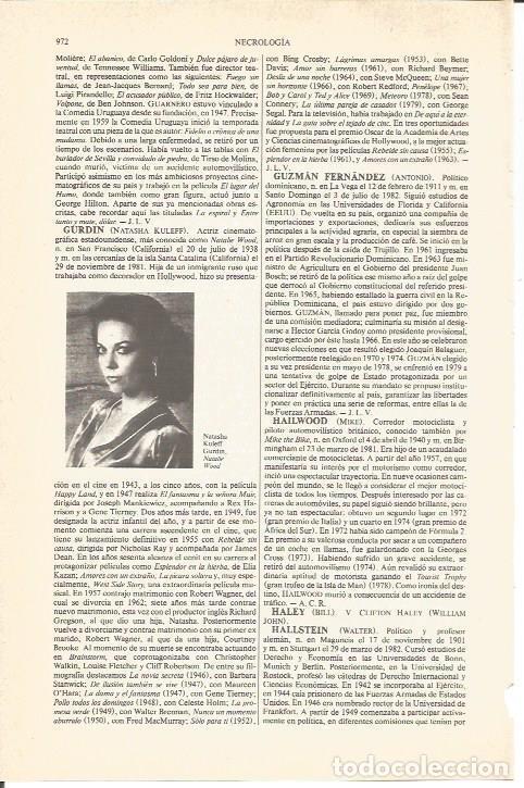 Outros artigos de papel: LAMINA V04912: Natalie Wood - Varios