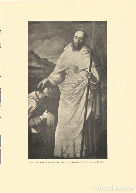 Sammelleidenschaft Andere Papierartikel: LAMINA V02943: San Pedro Nolasco por Zurbaran - Varios