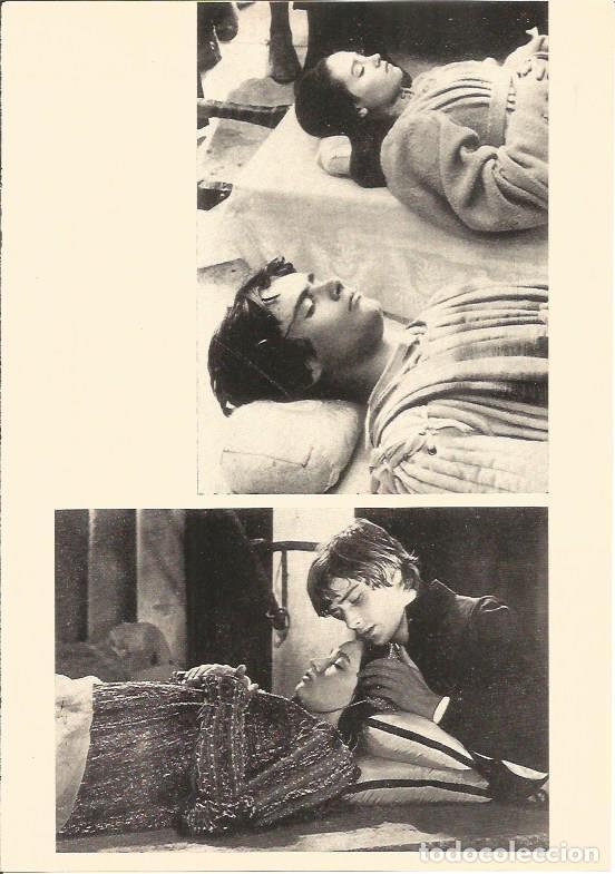 Otros art&iacute;culos de coleccionismo en papel: LAMINA V03015: O. Hussey y L. Whitind en Romeo y Julieta de F. Zeffirelli - Varios
