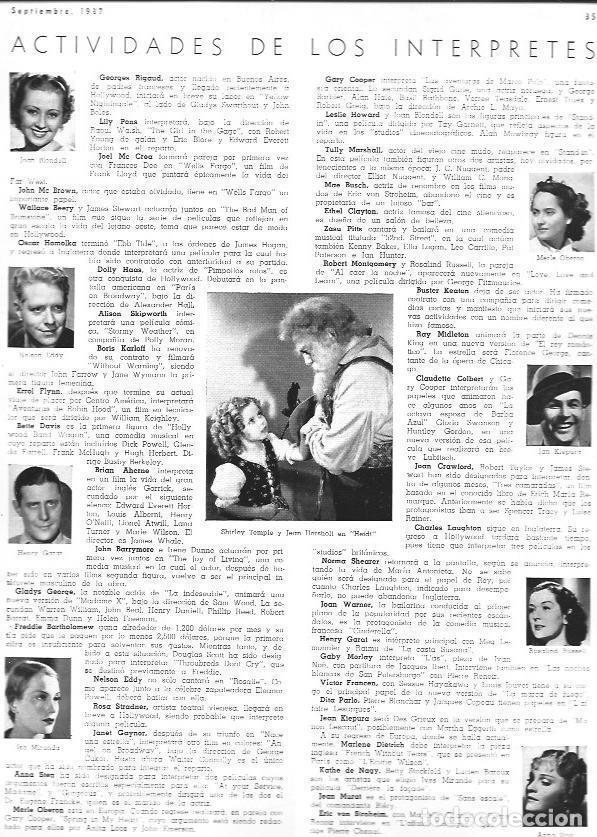 Otros art&iacute;culos de coleccionismo en papel: LAMINA 30094: Shirley Temple en Heidi - VVAA