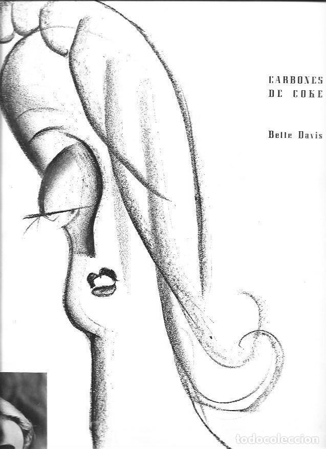 Otros art&iacute;culos de coleccionismo en papel: LAMINA 30146: Bette Davis, dibujo de Coke - VVAA
