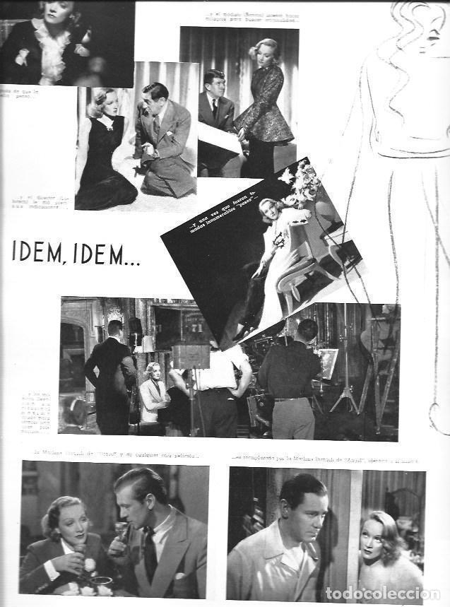 Otros art&iacute;culos de coleccionismo en papel: LAMINA 30074: Marlene Dietrich en diferentes peliculas - VVAA