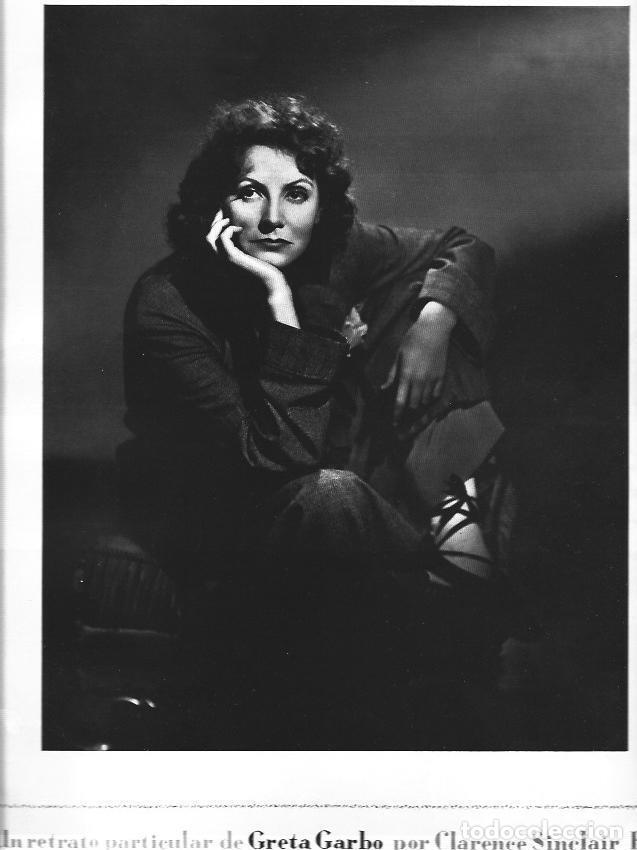 Outros artigos de papel: LAMINA 30044: Greta Garbo, fotografia de Clarence Sinclair Bull - VVAA
