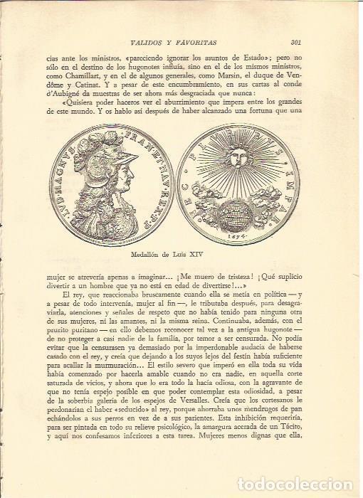 Sammelleidenschaft Andere Papierartikel: LAMINA V05313: Medallones de Luis XIV - Rafael Ballester Escalas