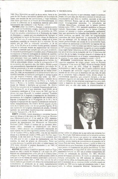 Otros art&iacute;culos de coleccionismo en papel: LAMINA V06104: Aristoteles Socrates Onassis - Varios
