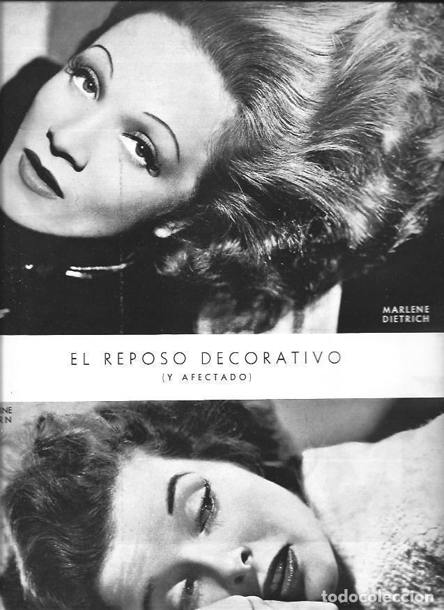 Altri oggetti di carta: LAMINA 30108: Marlene Dietrich y Katherine Hepburn - VVAA