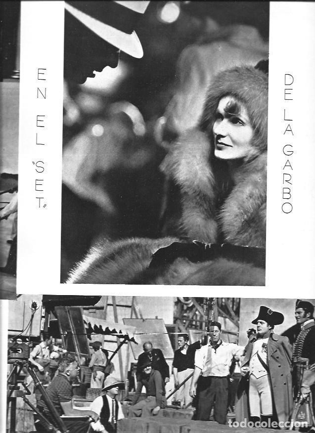 Otros art&iacute;culos de coleccionismo en papel: LAMINA 30085: En el set de Greta Garbo - VVAA
