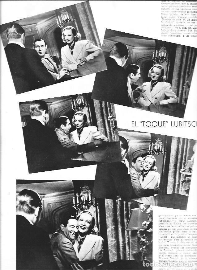Otros art&iacute;culos de coleccionismo en papel: LAMINA 30151: Marlene Dietrich y Lubitsch - VVAA