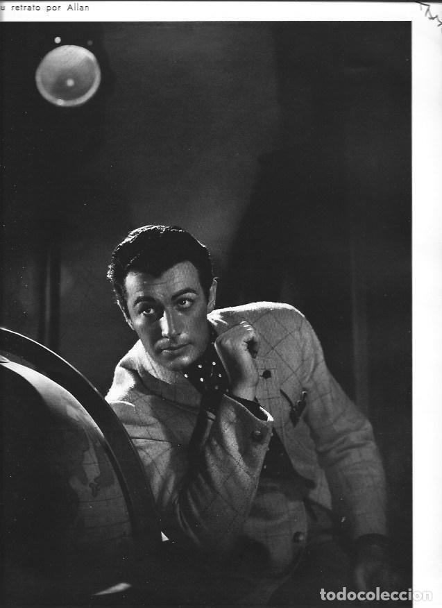 Otros art&iacute;culos de coleccionismo en papel: LAMINA 30012: Robert Taylor, fotografia de Allan - VVAA