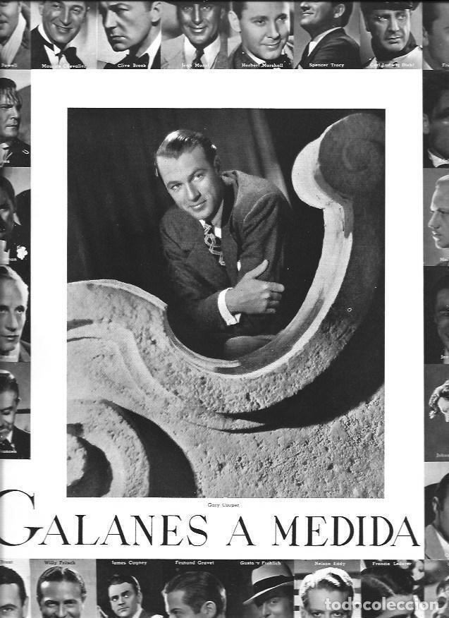 Outros artigos de papel: LAMINA 30133: Gary Cooper y otros actores - VVAA
