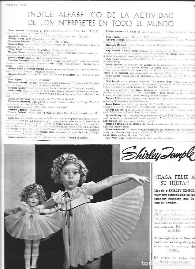 Otros art&iacute;culos de coleccionismo en papel: LAMINA 30075: Publicidad de la mu&ntilde;eca de Shirley Temple - VVAA