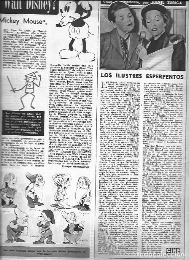 Otros art&iacute;culos de coleccionismo en papel: LAMINA 30230: Mickey Mouse y los 7 Enanitos de Walt Disney - VVAA