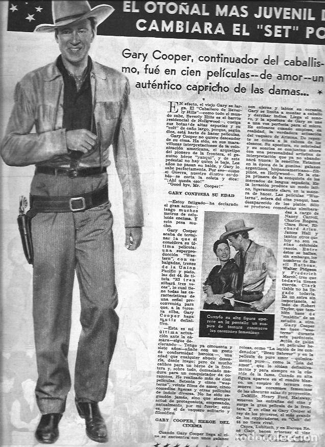 Otros art&iacute;culos de coleccionismo en papel: LAMINA 30266: Gary Cooper - VVAA