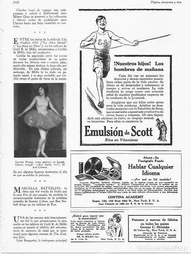 Otros art&iacute;culos de coleccionismo en papel: LAMINA 29675: Loretta Young en Rie, bufon, rie - VVAA