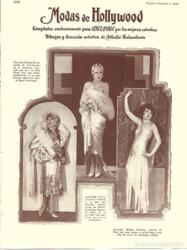 Altri oggetti di carta: LAMINA 29714: Evelyn Brent, Pauline Starker y Madge Bellamay - VVAA