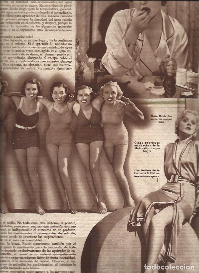 Otros art&iacute;culos de coleccionismo en papel: LAMINA 31300: Bette Davis y chicas de la Metro Goldwing Mayer - VVAA