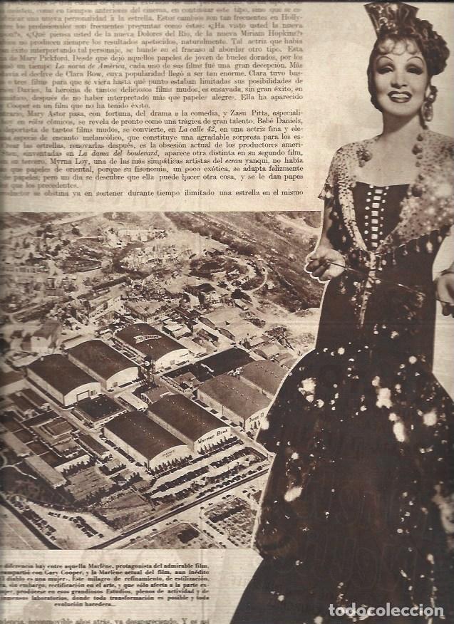 Otros art&iacute;culos de coleccionismo en papel: LAMINA 30591: Marlene Dietrich en El diablo es una mujer - VVAA