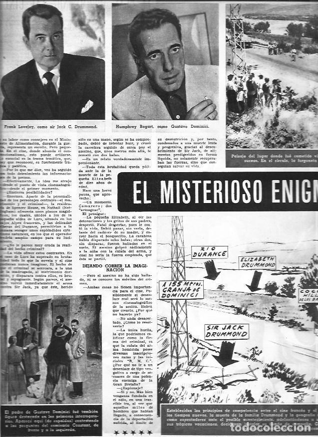 Sammelleidenschaft Andere Papierartikel: LAMINA 30358: Humphrey Bogart y Frank Lovejoy - VVAA
