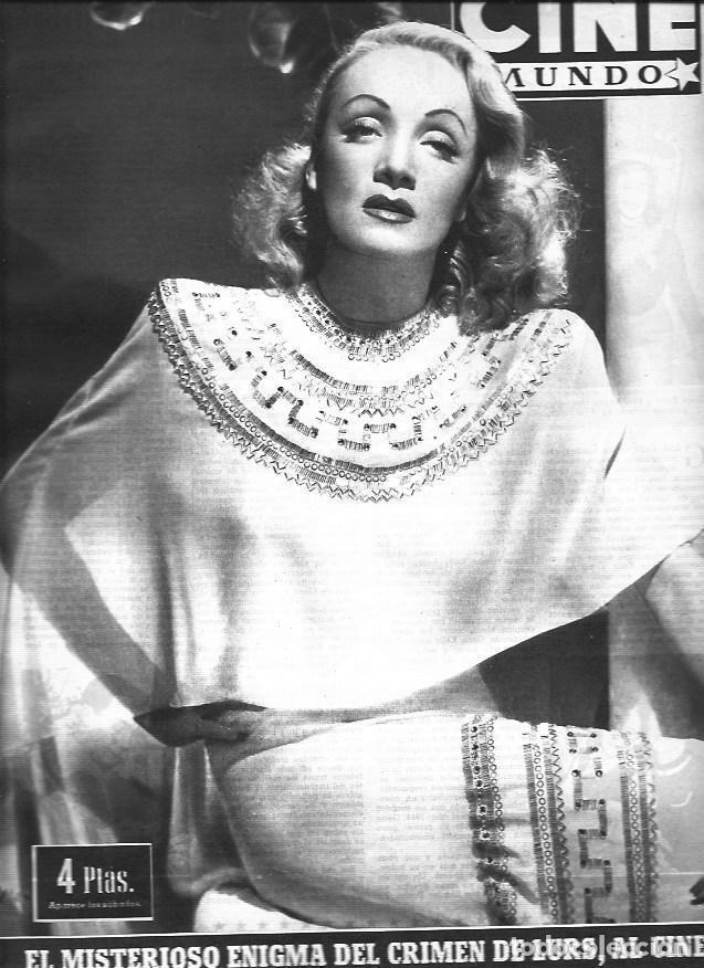 Otros art&iacute;culos de coleccionismo en papel: LAMINA 30353: Portada con Marlene Dietrich - VVAA