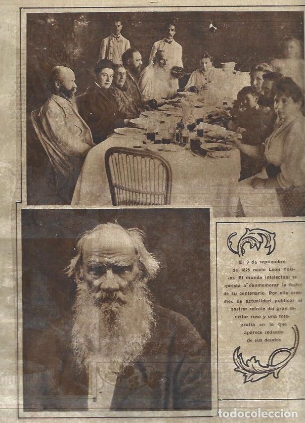 Otros art&iacute;culos de coleccionismo en papel: LAMINA 31645: Leon Tolstoi y su familia - Varios