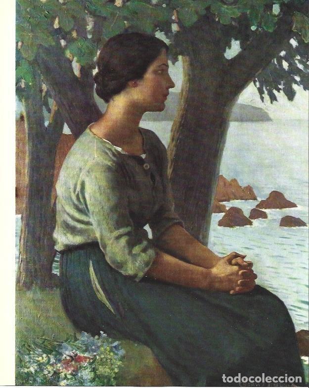 Altri oggetti di carta: LAMINA 31430: Meditacio, por Joan Llimona - Ramon Reig