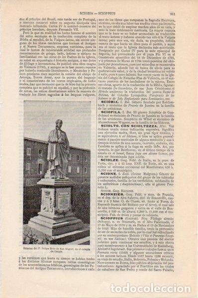 Otros art&iacute;culos de coleccionismo en papel: LAMINA V11558: Estatua de Felipe Scio de San Miguel en Getafe - Varios