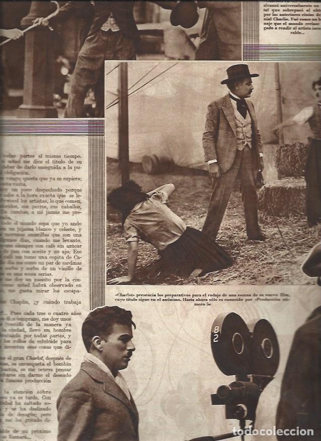 Otros art&iacute;culos de coleccionismo en papel: LAMINA 30674: Charles Chaplin en rodajes - VVAA