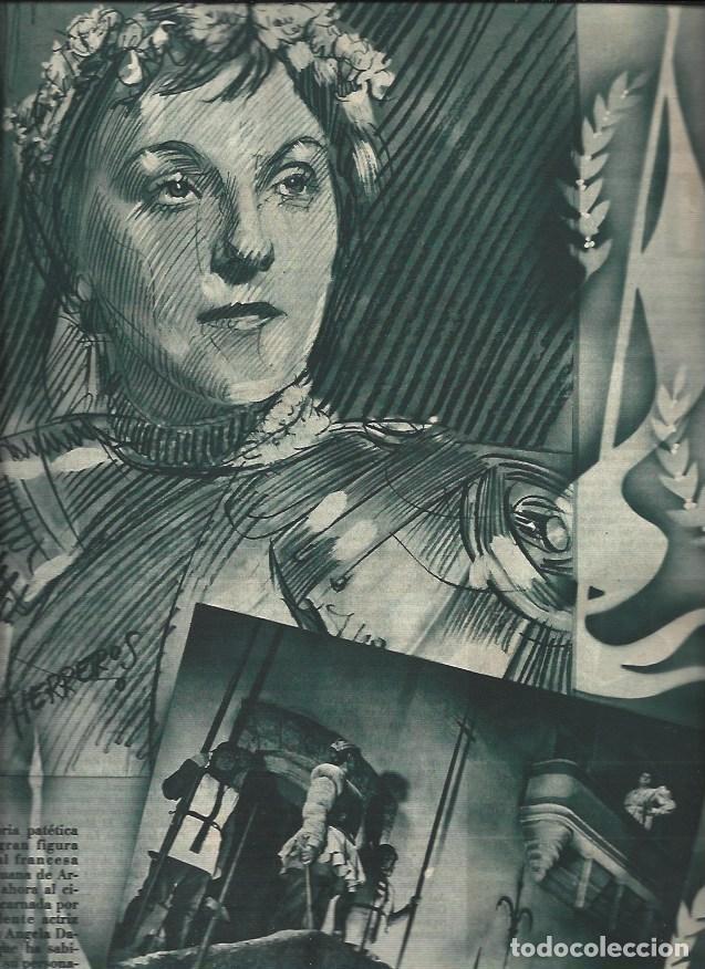 Otros art&iacute;culos de coleccionismo en papel: LAMINA 30908: Juana de Arco, por Herreros - VVAA
