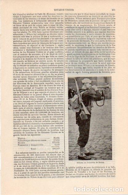 Otros art&iacute;culos de coleccionismo en papel: LAMINA V12583: Corneta de Infanteria de Estados Unidos - Varios