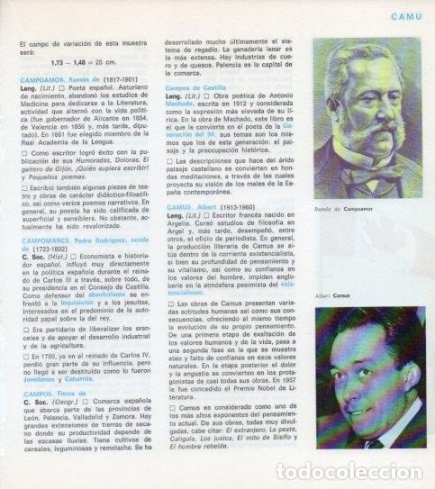 Otros art&iacute;culos de coleccionismo en papel: LAMINA V14163: Ramon de Campoamor y Albert Camus - Varios