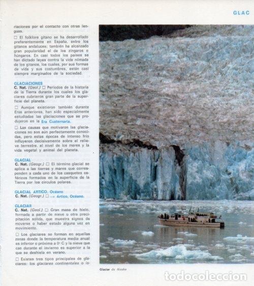Otros art&iacute;culos de coleccionismo en papel: LAMINA V13914: Glaciar de Alaska - Varios