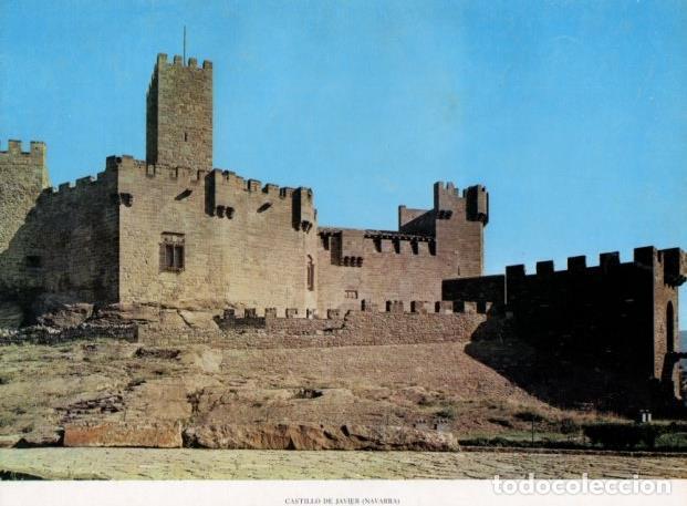 Otros art&iacute;culos de coleccionismo en papel: LAMINA V14237: Castillo de Javier, Navarra - Varios