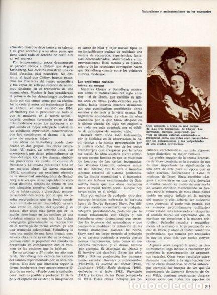 Otros art&iacute;culos de coleccionismo en papel: LAMINA V14539: Escena de Las tres hermanas de Chejov - Varios