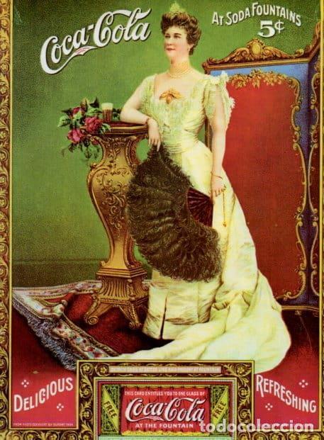Otros art&iacute;culos de coleccionismo en papel: LAMINA V14437: Cartel publicitario de Coca Cola - Varios