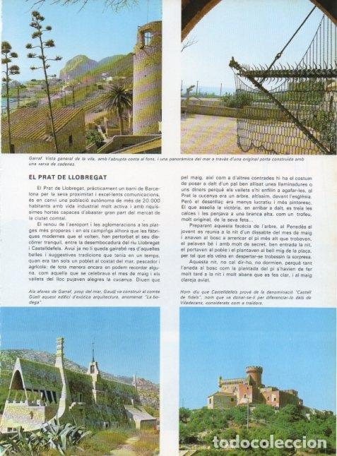 Otros art&iacute;culos de coleccionismo en papel: LAMINA V15653: Edifici La bodega de Gaudi, Garraf - Varios